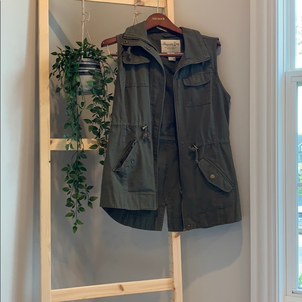 Green Utility Vest